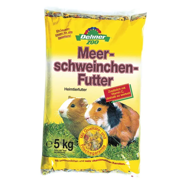 dehner-meerschweinchenfutter-5-kg-mit-vitamin-c-und-karotte image 1