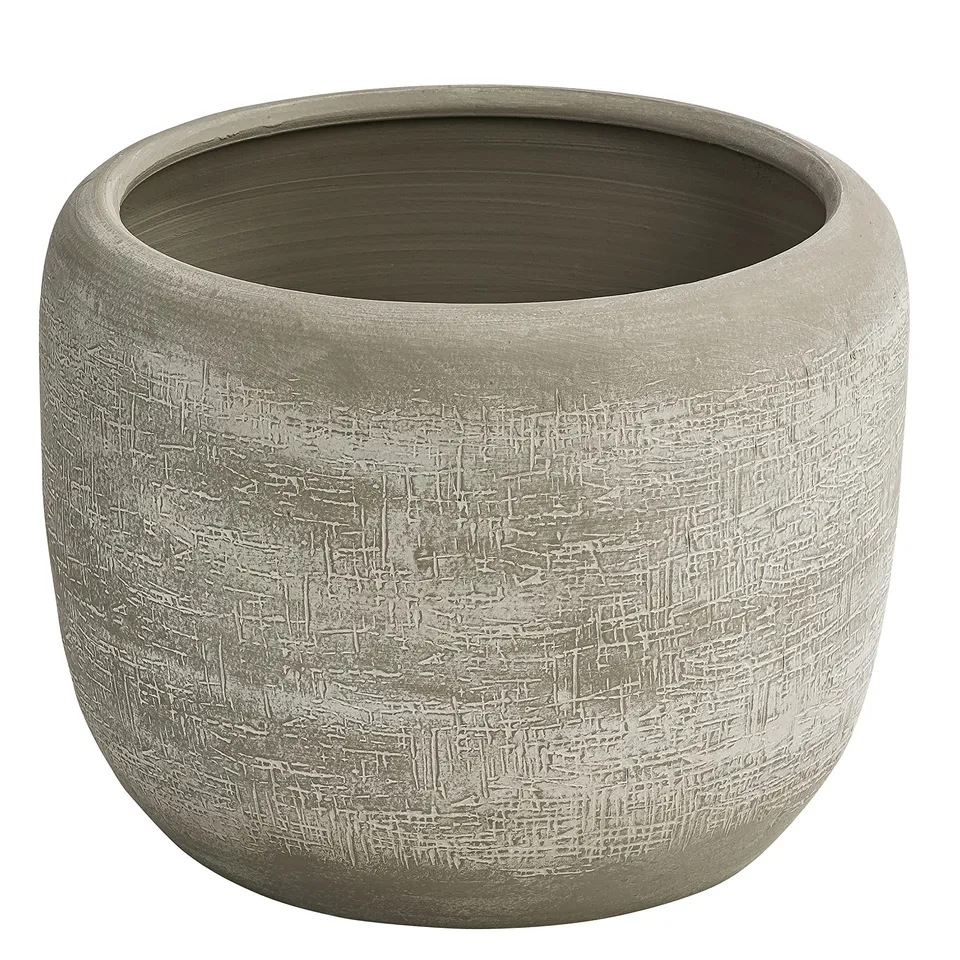 dehner-romy-bertopf-keramik-creme-29-cm image 1