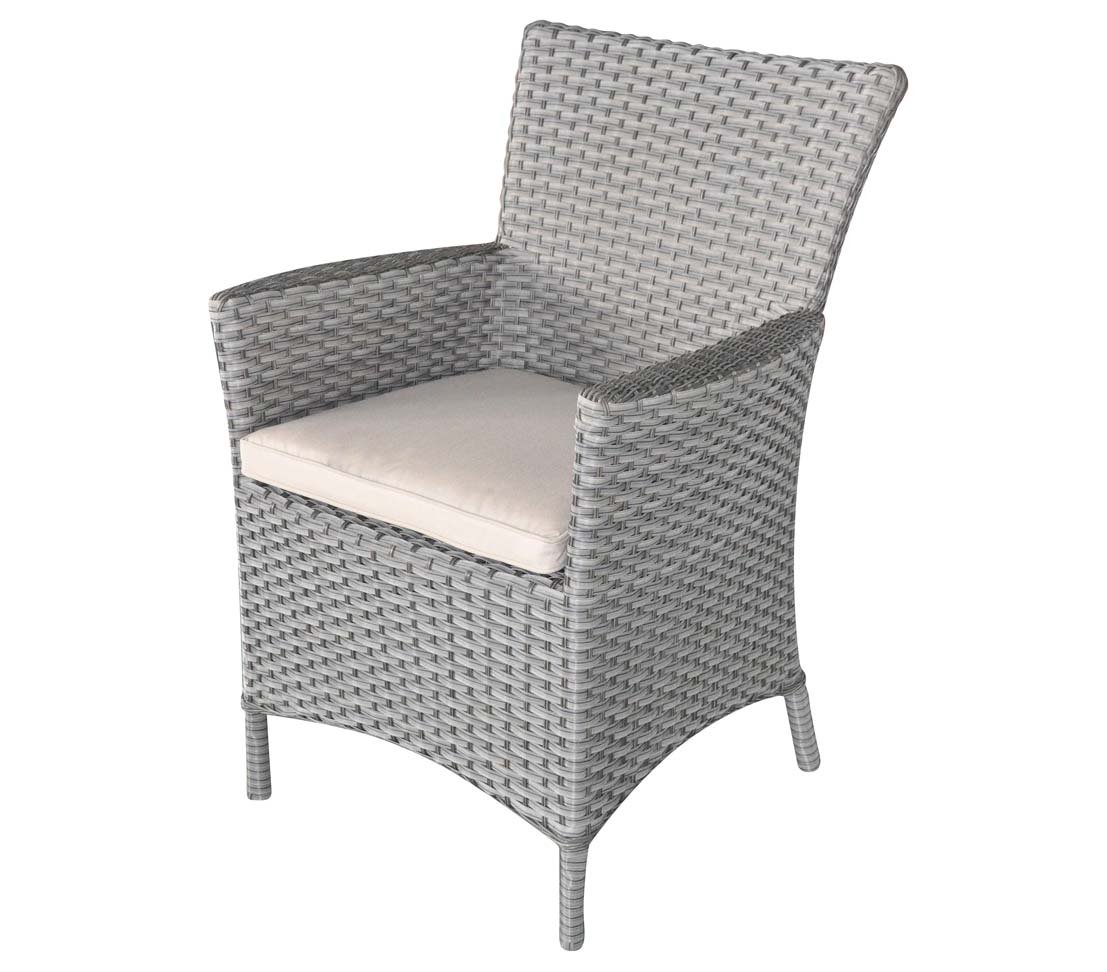 dehner-salzburg-geflechtsessel-grau-polyrattan-mit-kissen image 1