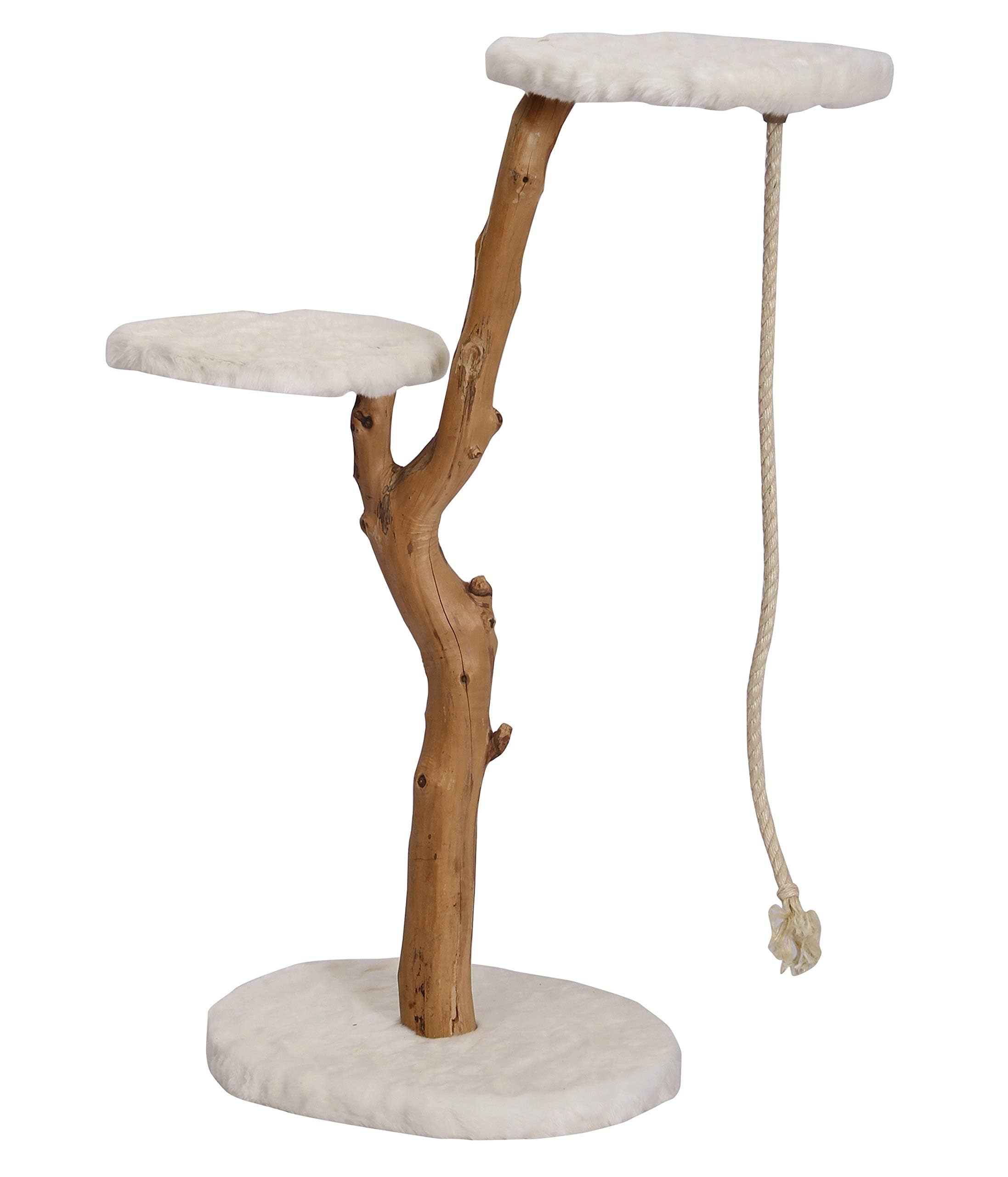 dehner-premium-kratzbaum-nero-hartholz-pl-sch-braun-109-cm image 1