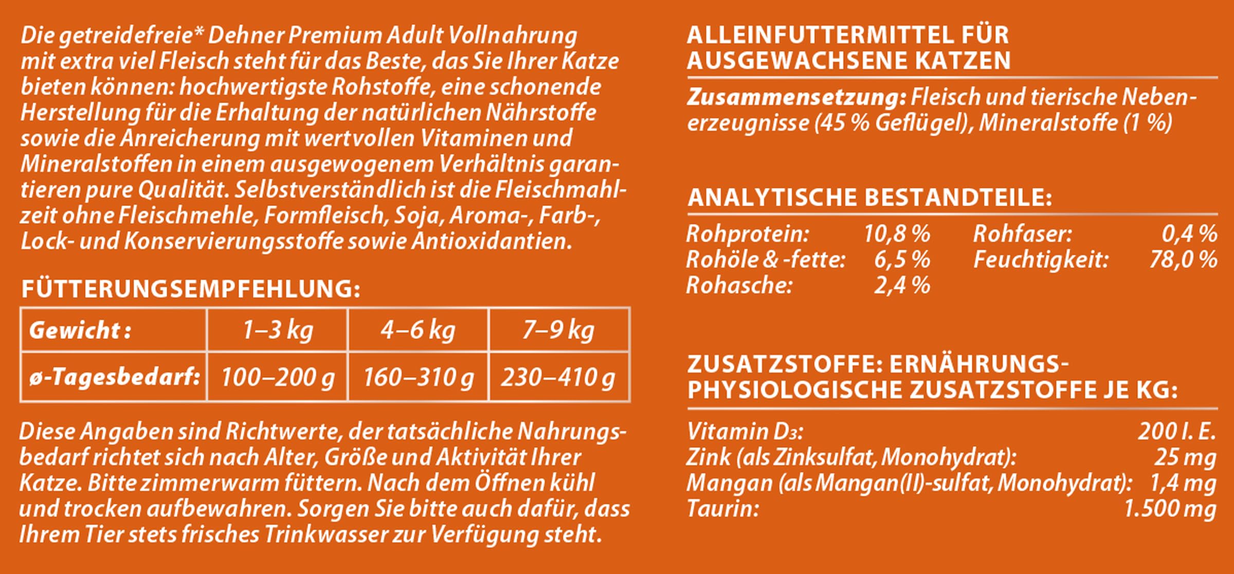 dehner-premium-adult-katzenfutter-gefl-gel-6x400g-getreidefrei image 3