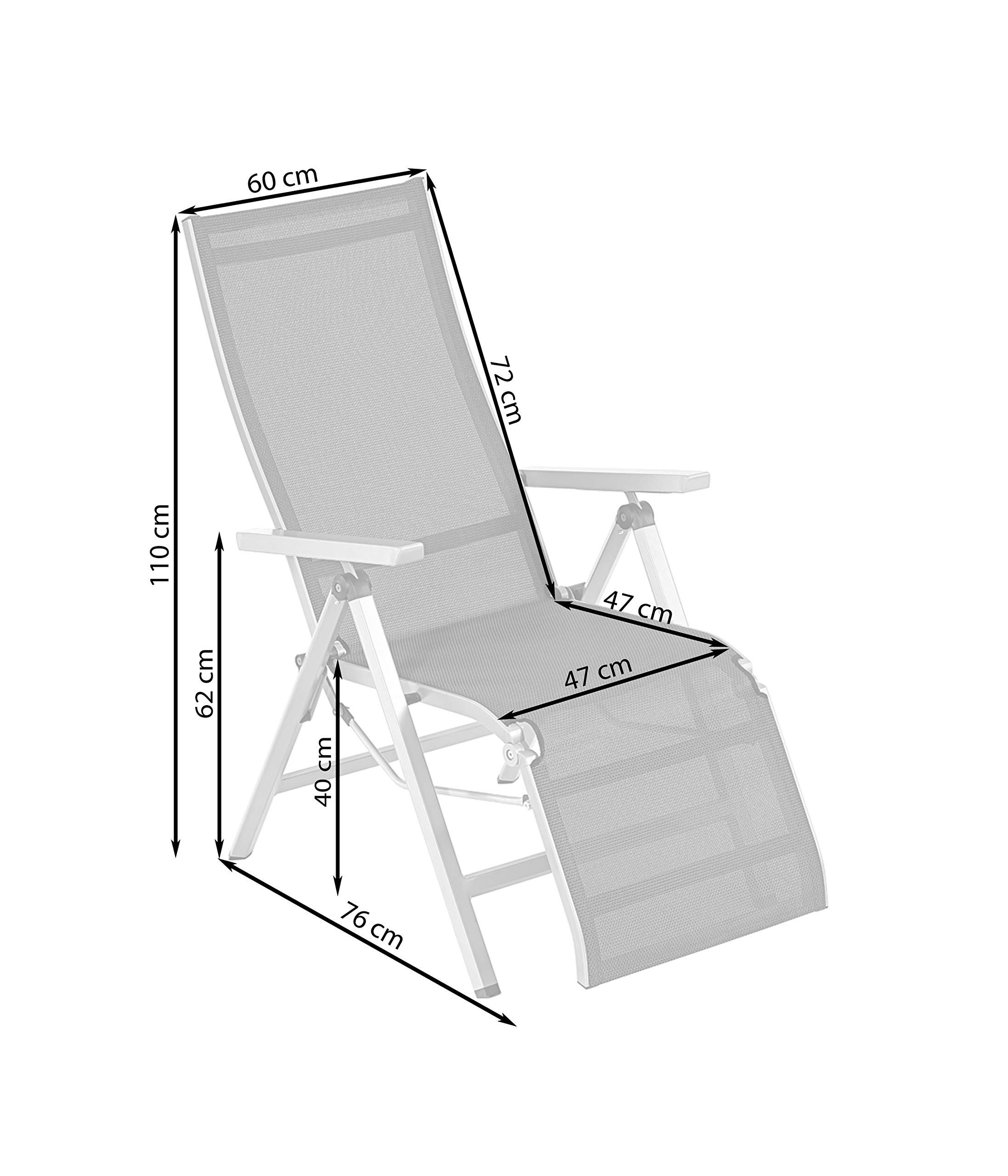 dehner-macon-relaxsessel-schwarz-silber-aluminium image 3