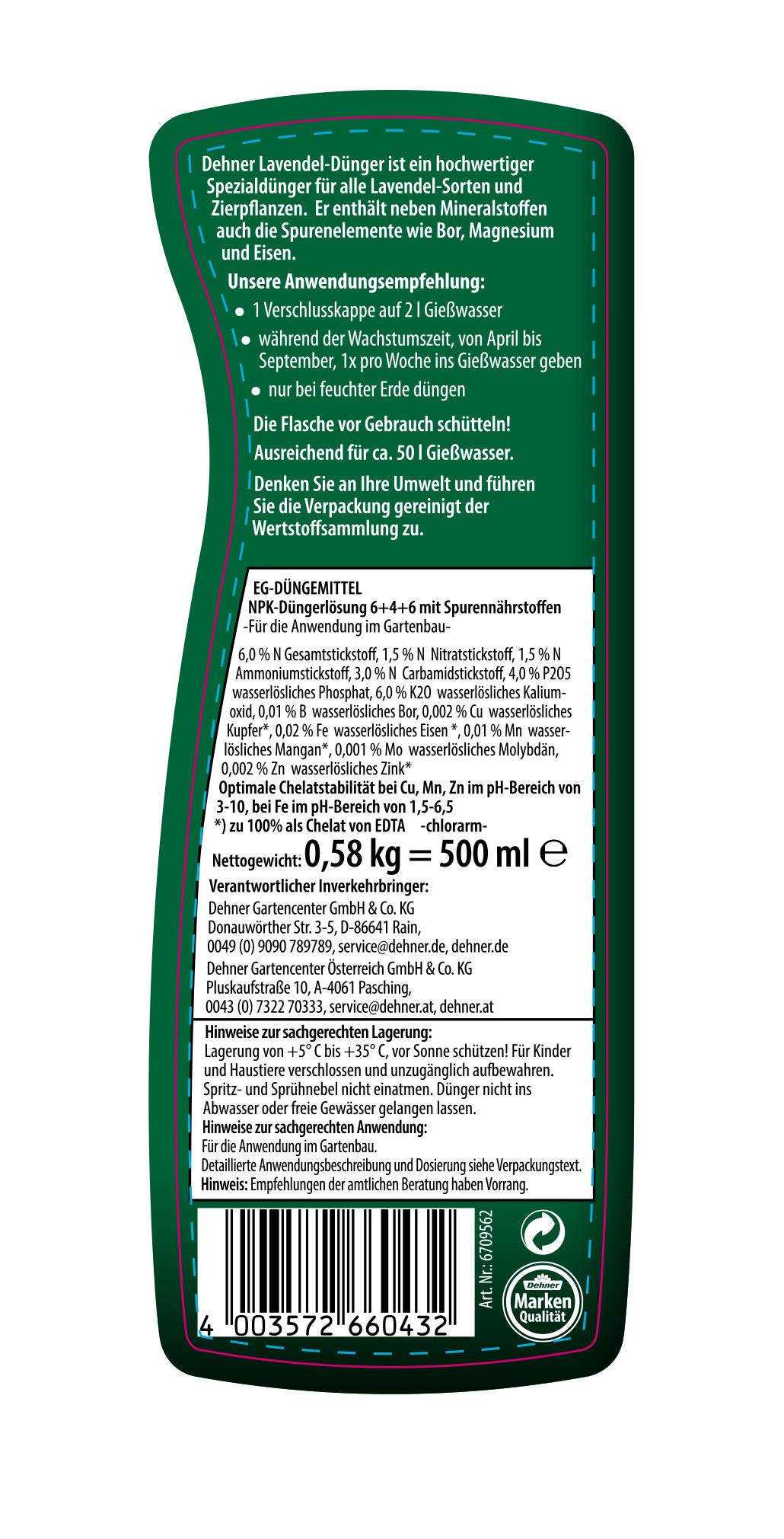 dehner-lavendel-d-nger-fl-ssig-500ml-f-r-50l-bl-tenpracht image 2