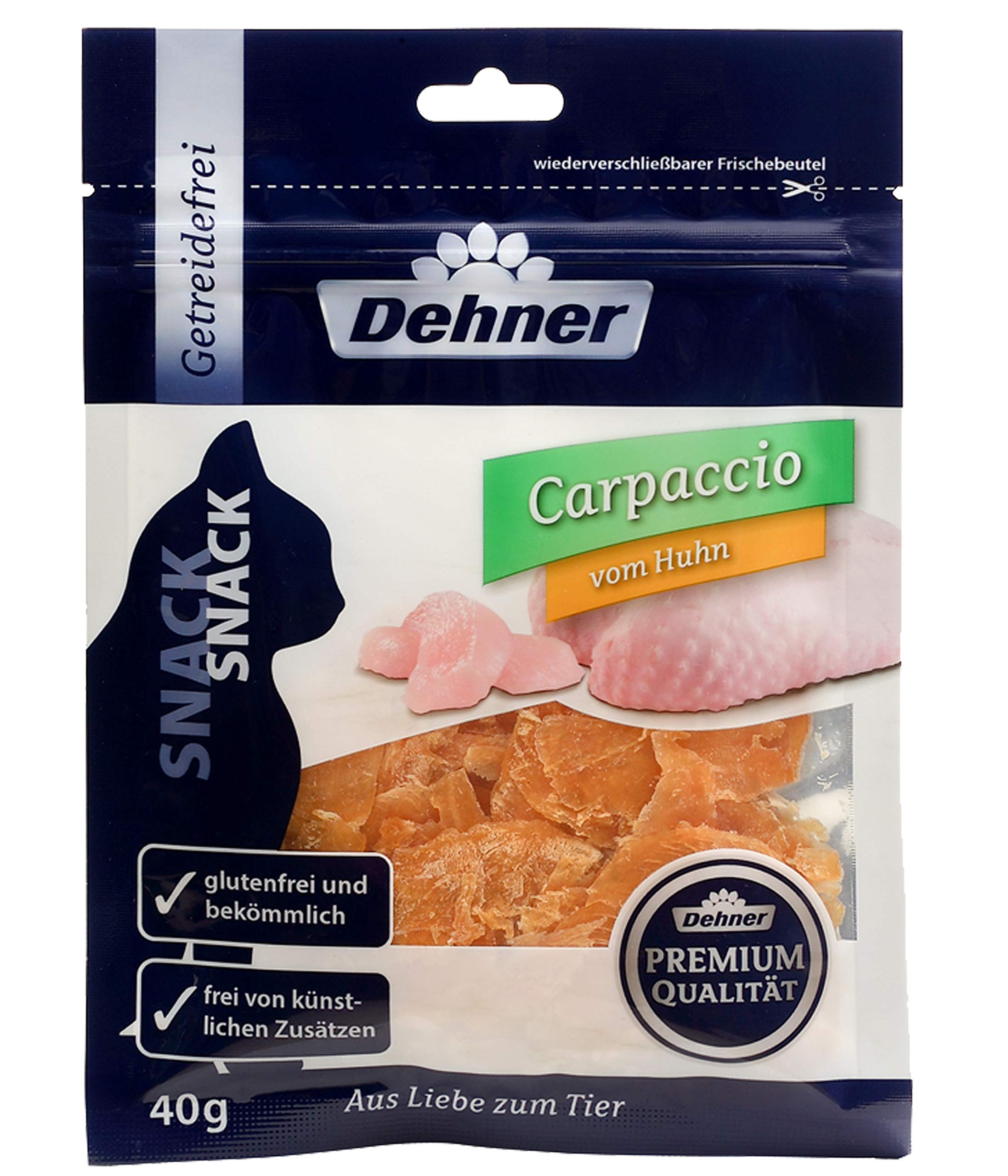 dehner-premium-katzensnack-thunfisch-carpaccio-12x40-g-getreidefrei image 2