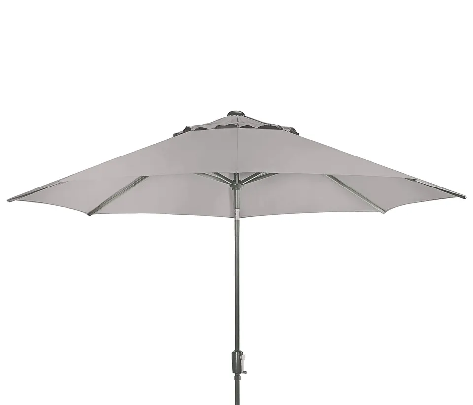 dehner-milos-sonnenschirm-300-cm-beige-polyester image 1