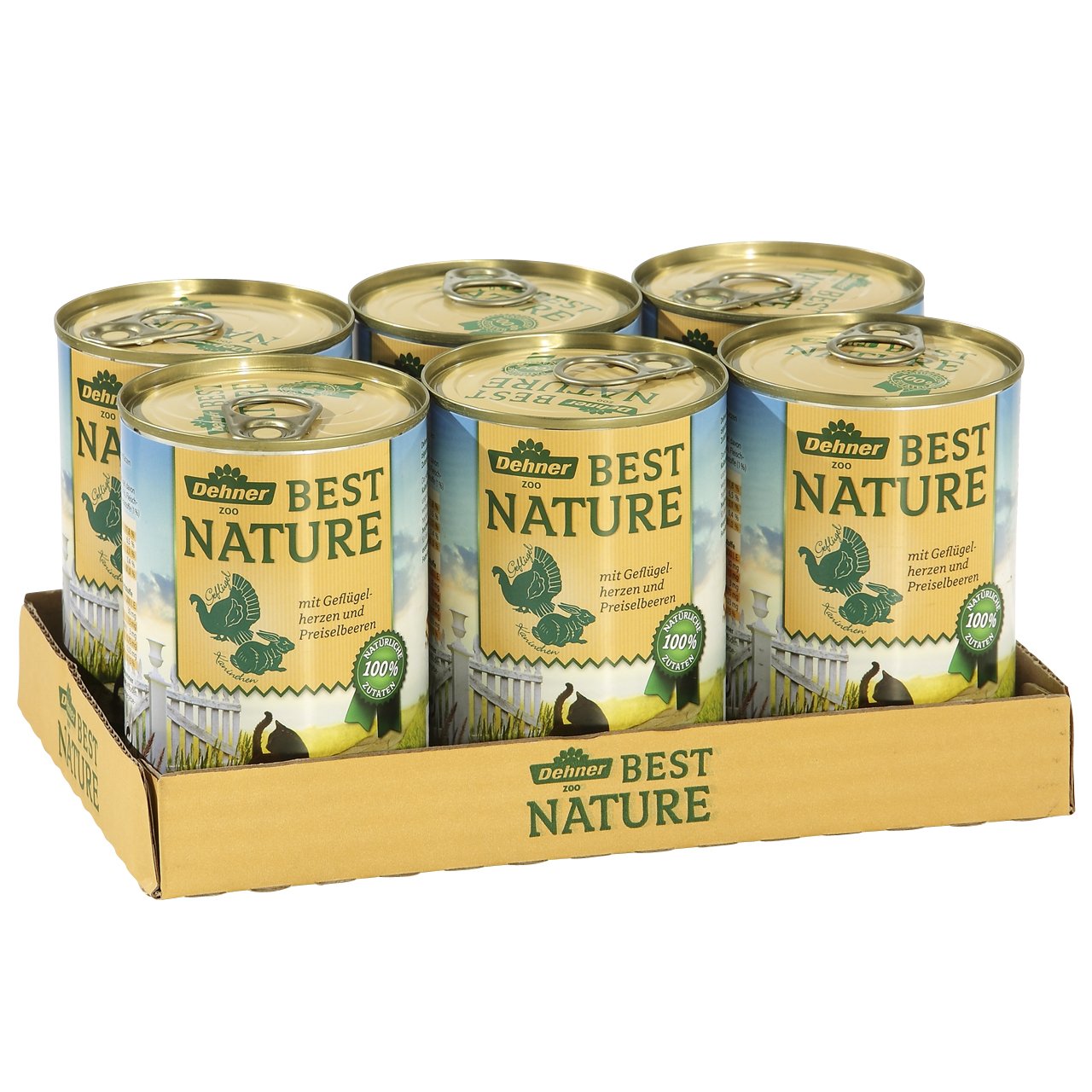 dehner-best-nature-katzenfutter-gefl-gel-6x400g-adult-nass image 3