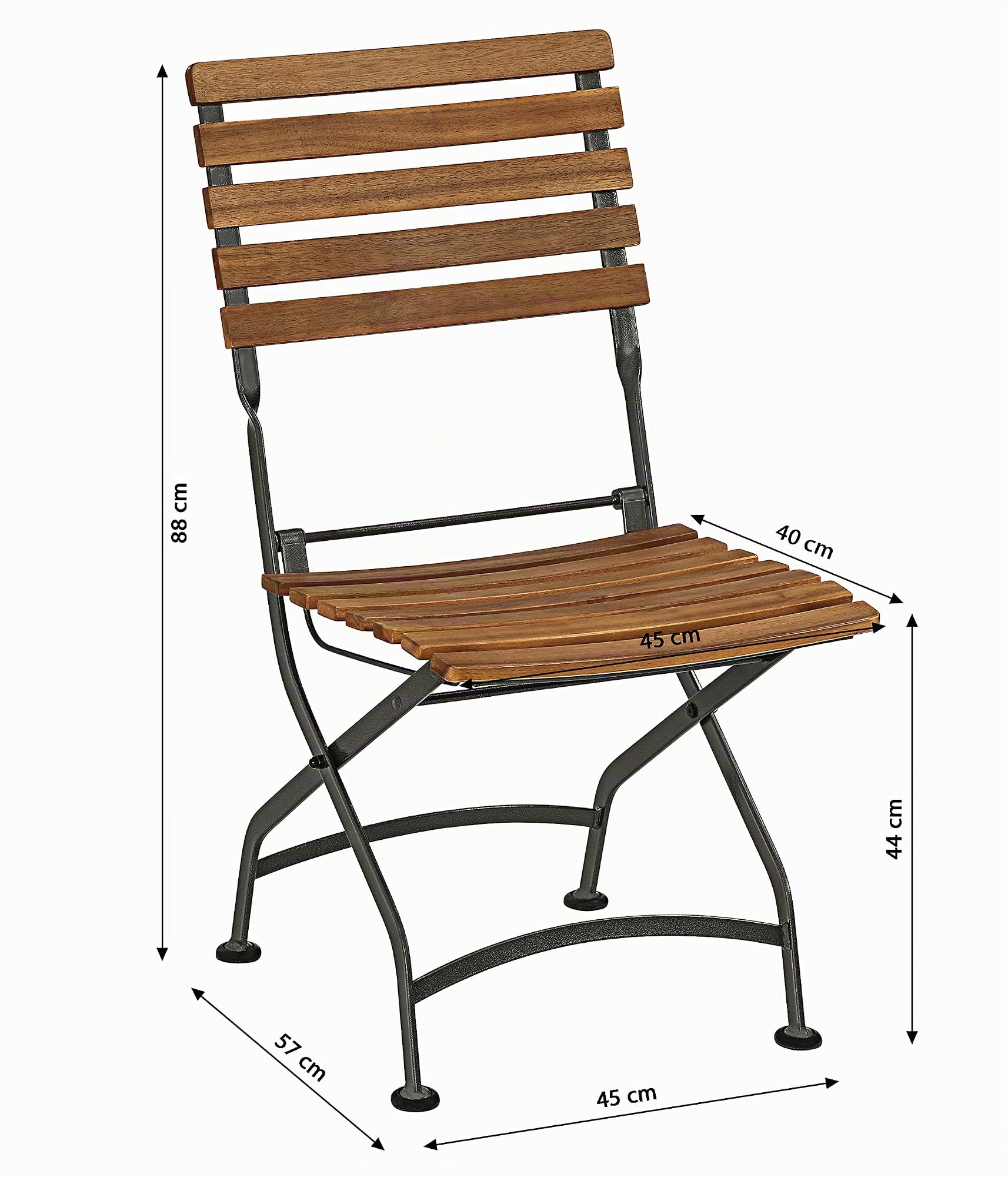dehner-tegernsee-klappstuhl-akazie-stahl-88x57x45-cm image 3