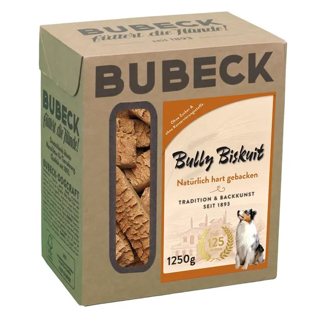 bubeck-hundekuchen-bully-biskuit-gefl-gel-rind-1-25-kg image 1