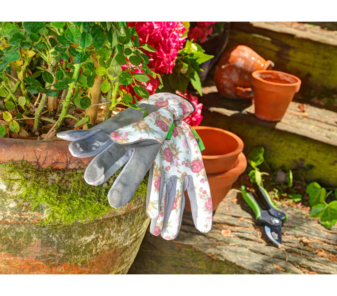 dehner-gartenhandschuh-rosenmotiv-gr-9-l-atmungsaktiv-damen image 3