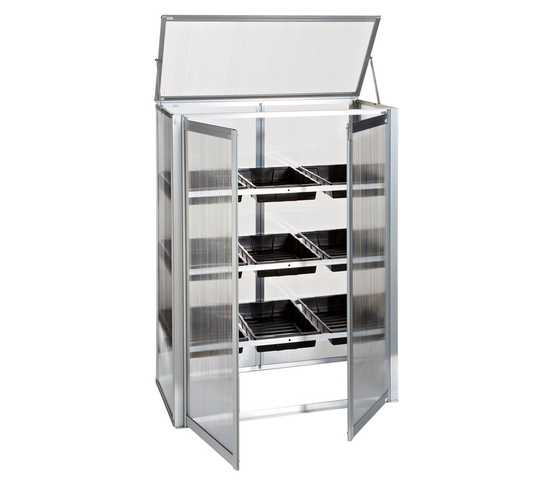 dehner-anzuchthaus-aluminium-mit-l-ftungsfenster-100x76x39-cm image 5