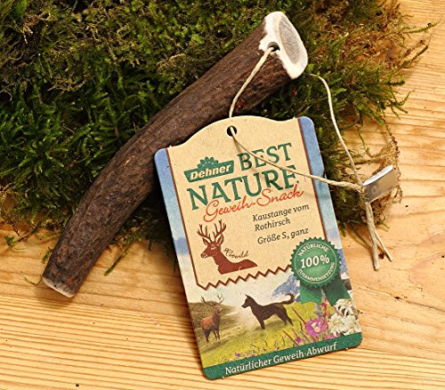 dehner-best-nature-hundesnack-rothirsch-geweih-ganz-kausnack-100-g-geruchsarm image 6
