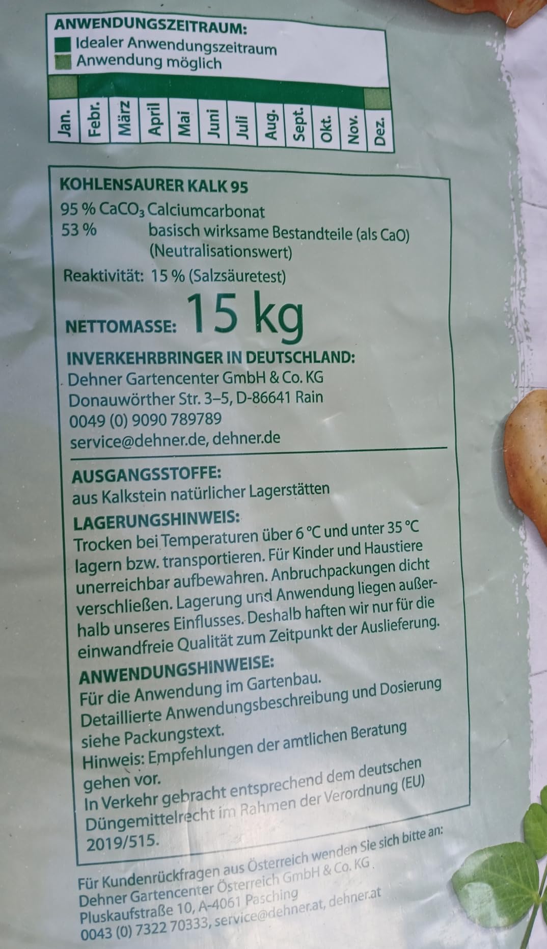 Streut sich gut