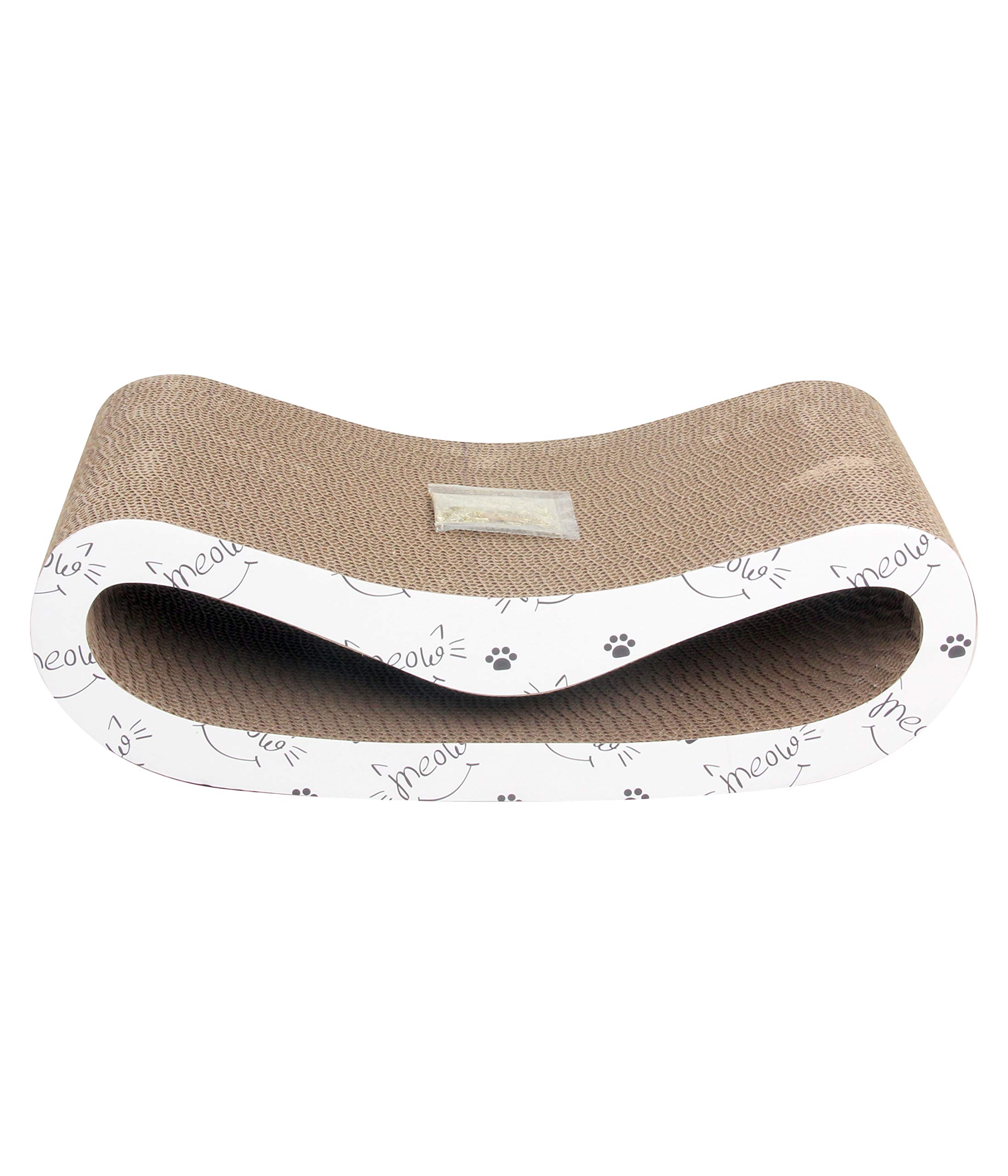 dehner-lieblinge-scratch-wave-kratzpappe-49-cm-wei image 1