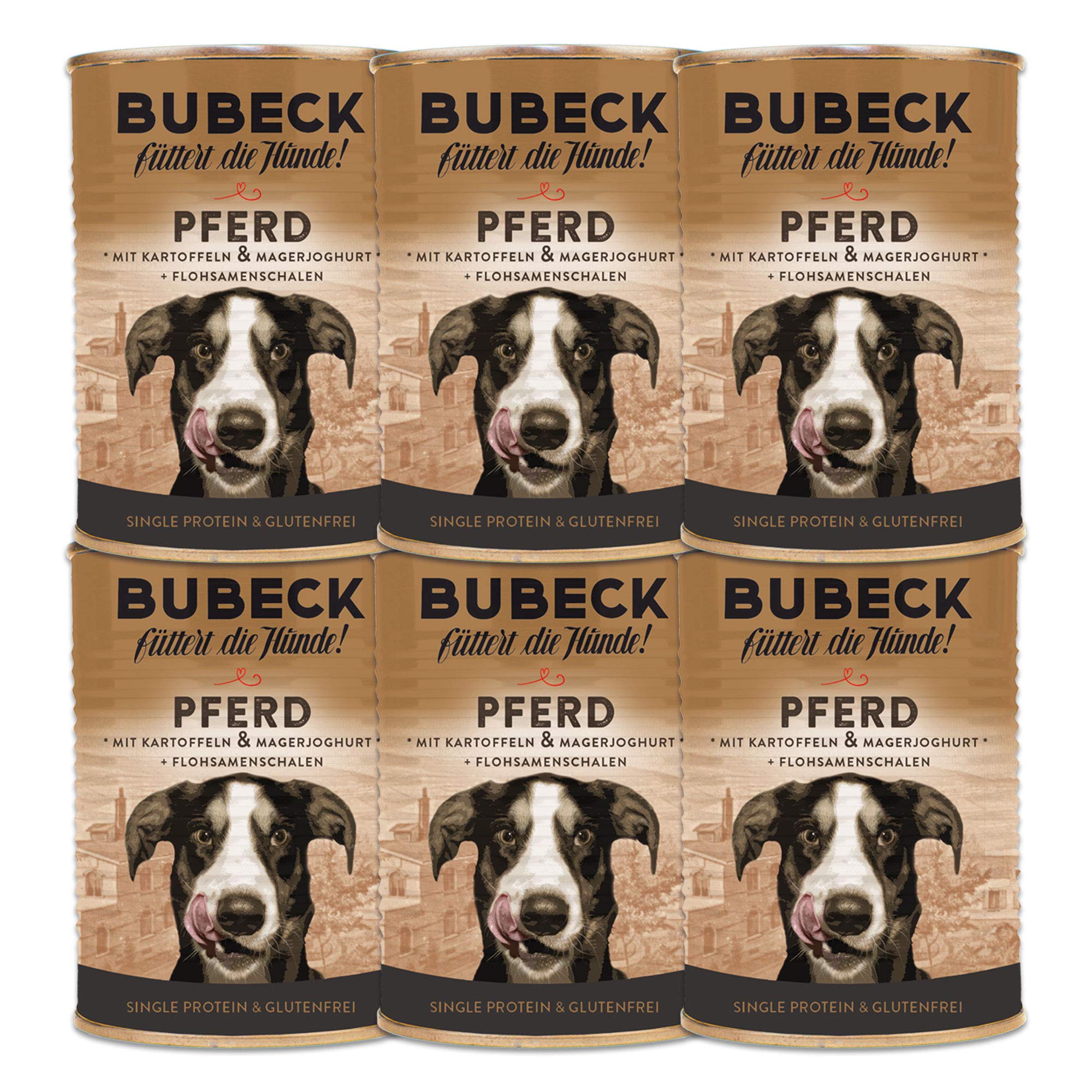 bubeck-nassfutter-pferd-getreidefrei-hundefutter-400-g image 1