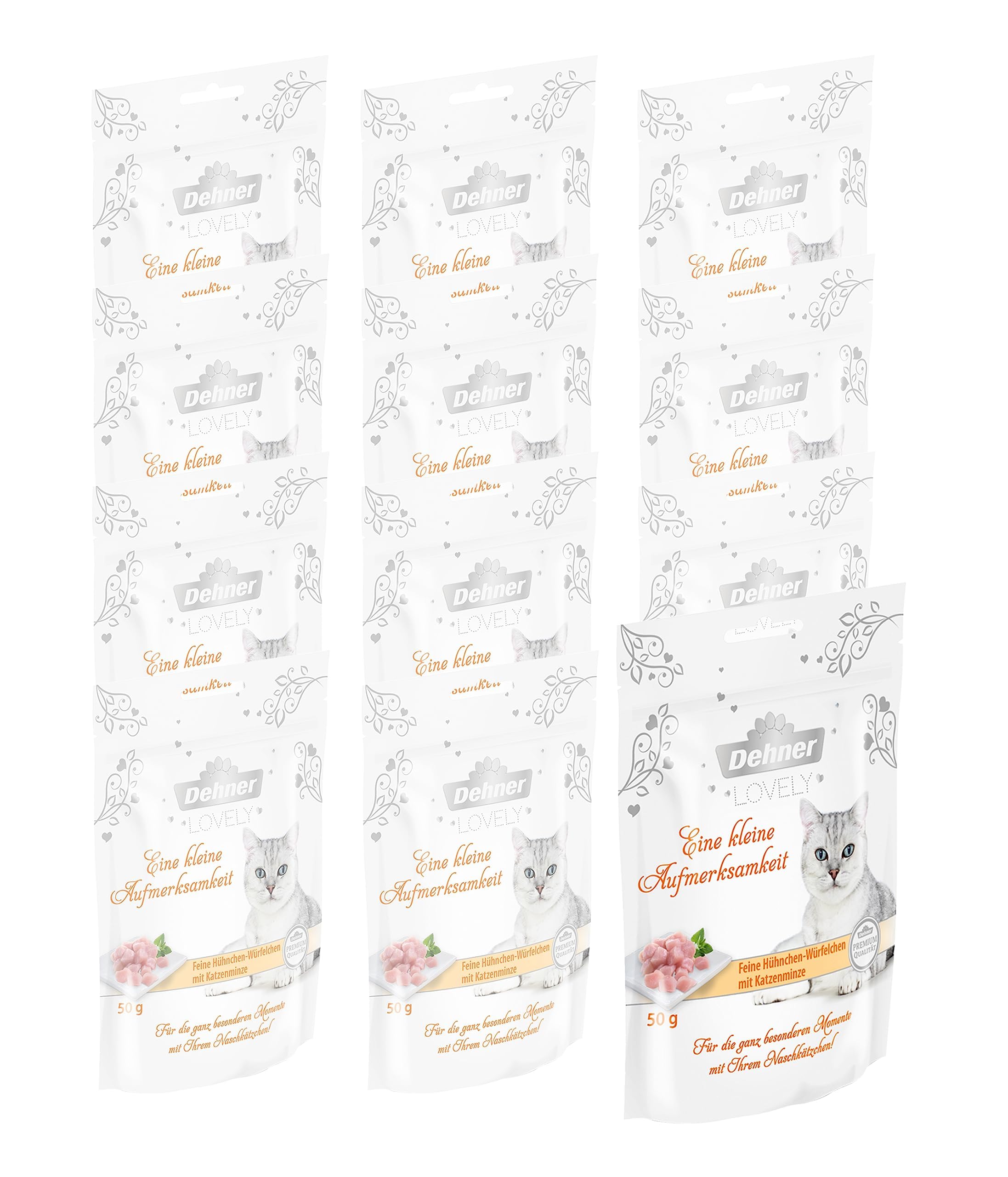 dehner-lovely-katzenfutter-ente-katzenminze-12x50-g image 2