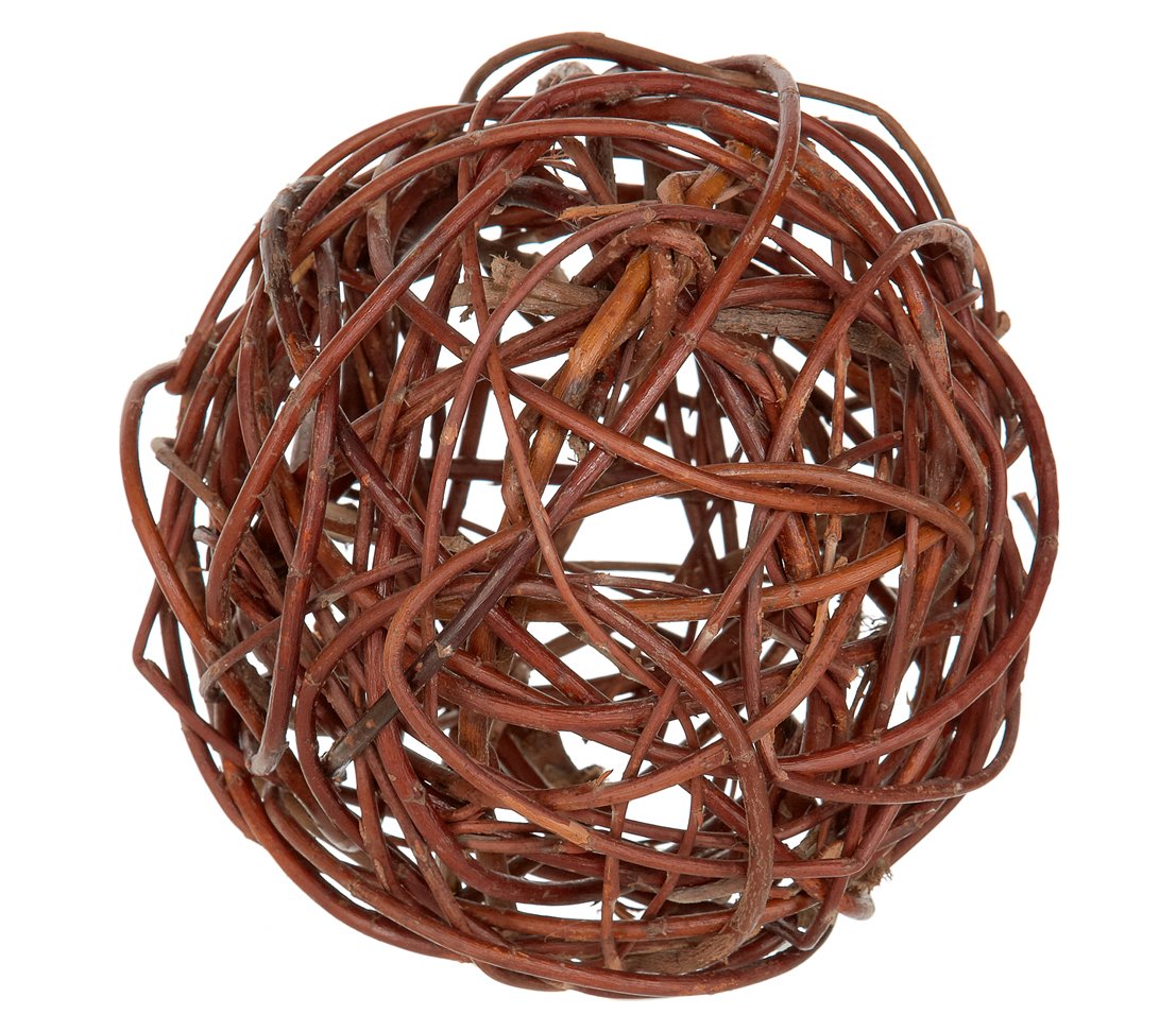 dehner-weidenkugel-weidengeflecht-deko-30-cm-braun image 1