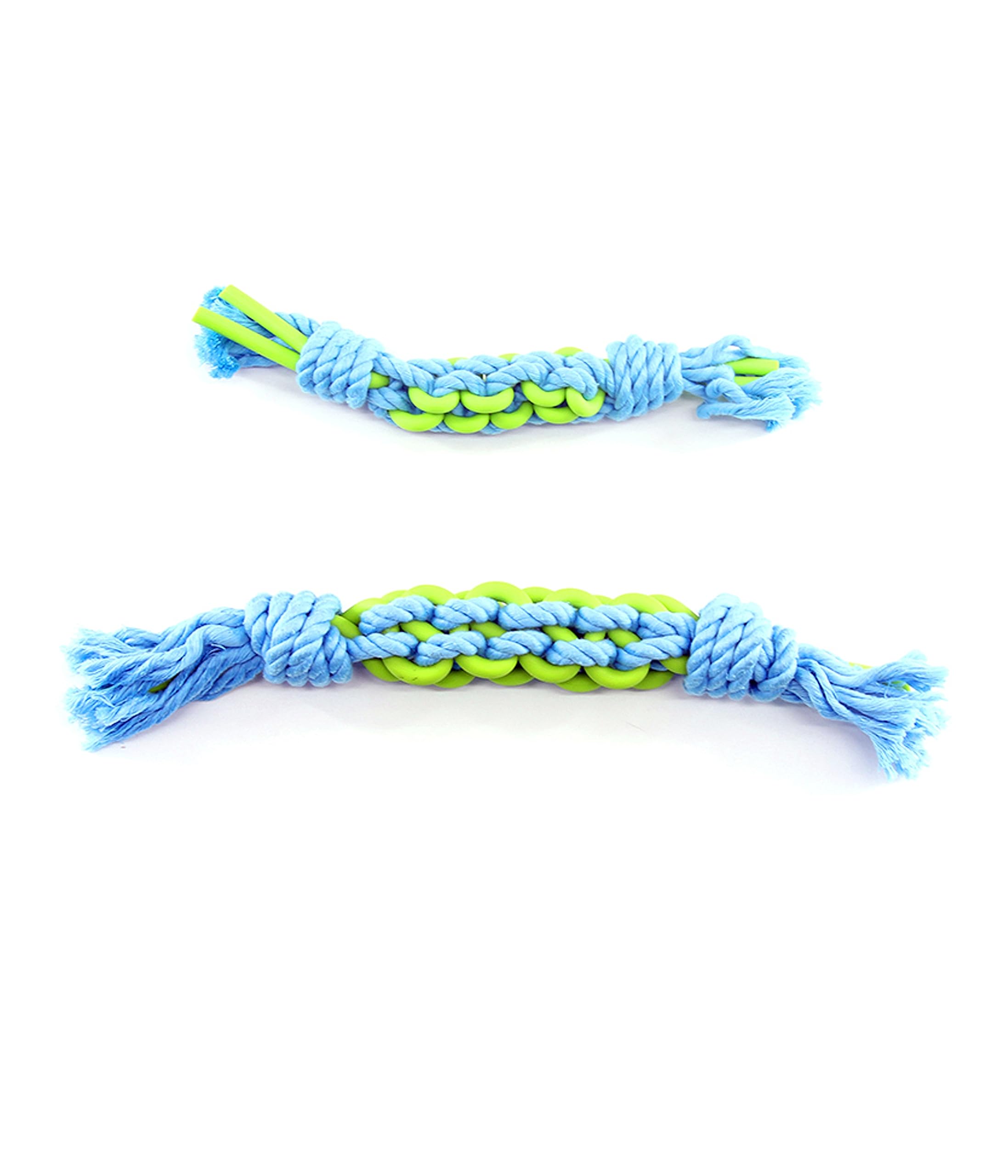 dehner-lieblinge-champ-spieltau-set-hundespielzeug-s-m-blau-gr-n image 1