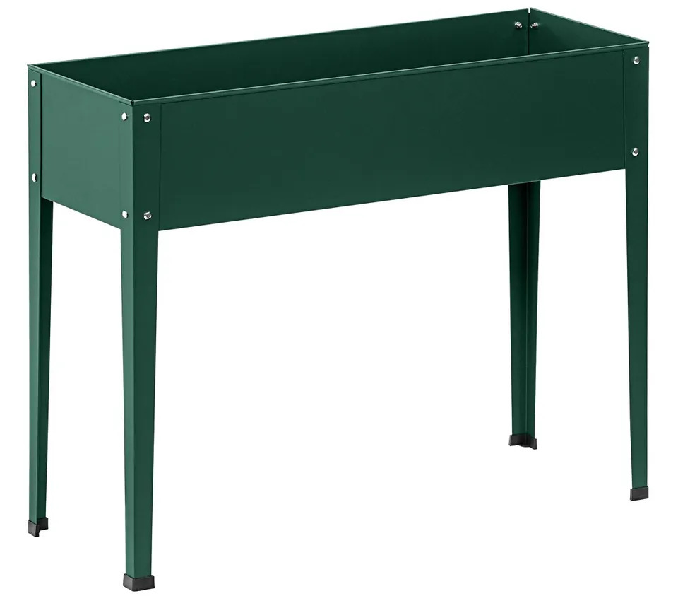 dehner-hochbeet-m-nster-2-metall-100x30cm-dunkelgr-n image 1