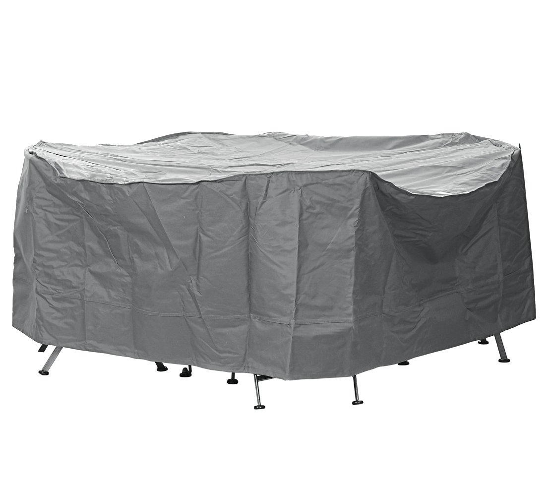 dehner-deluxe-schutzh-lle-sitzgruppe-200-cm-anthrazit-polyester image 2