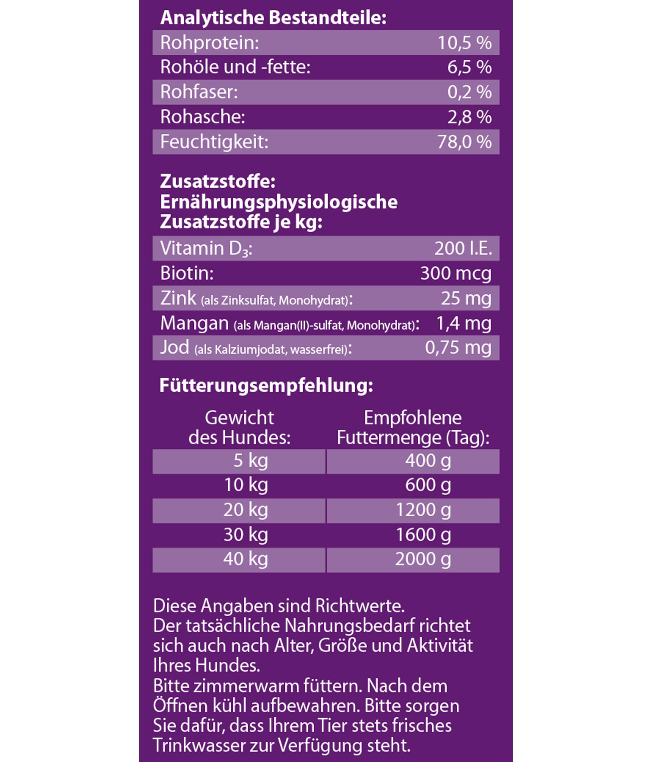dehner-lieblinge-senior-hundefutter-lamm-6x800g image 4