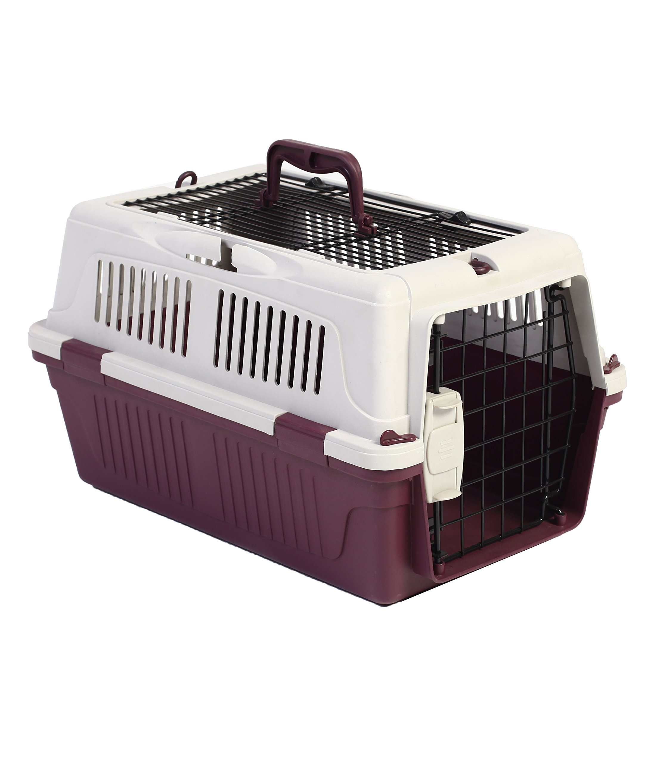 dehner-lieblinge-robbi-transportbox-57x37x35-rot-grau image 3