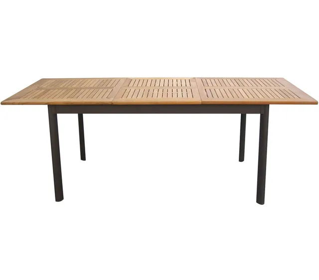 dehner-calais-auszugstisch-gartentisch-teak-152-210cm image 1