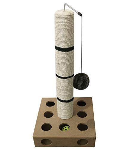 dehner-kratzs-ule-tango-52-cm-katzenkratzbaum-beige image 3