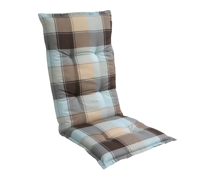 dehner-adria-hochlehner-auflage-baumwolle-118-cm-karo image 1