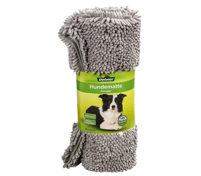 dehner-lieblinge-snuggy-hundematte-89x66-grau-polyester image 1