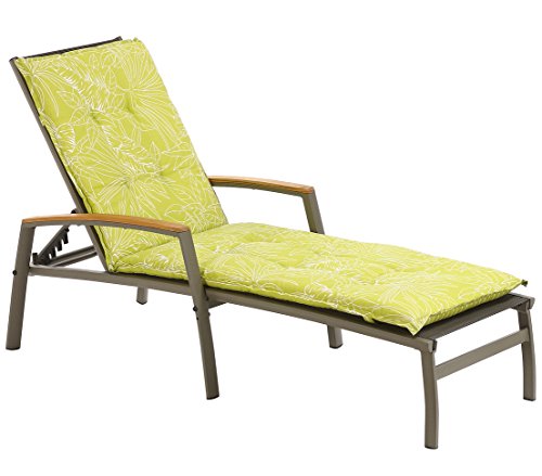 dehner-colmar-gartenliege-anthrazit-teak-alu-verstellbar-120-kg image 4