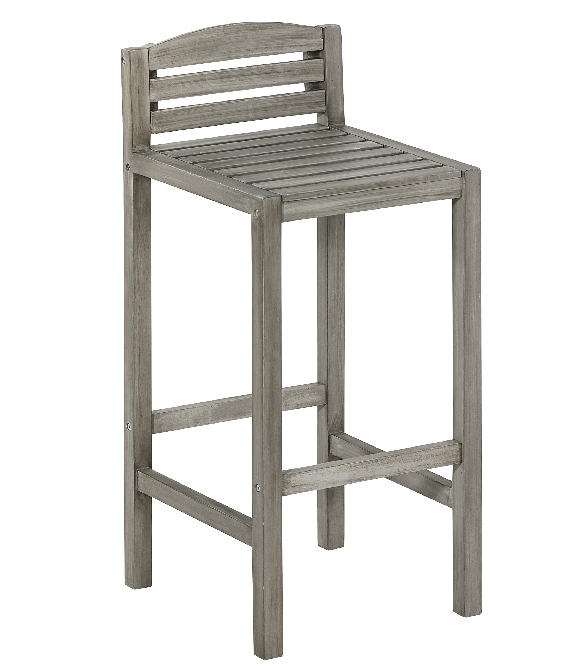 dehner-southhampton-barhocker-akazie-grau-93-cm image 1