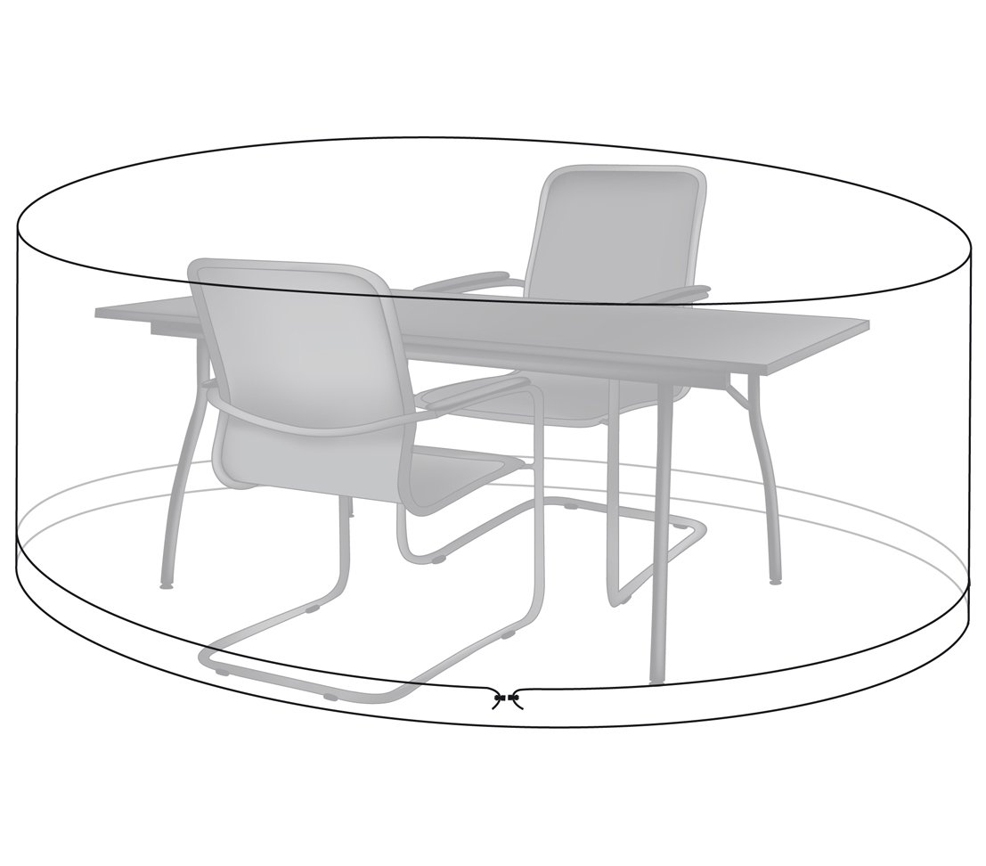 dehner-gute-wahl-schutzh-lle-sitzgruppe-180-cm-transparent image 1