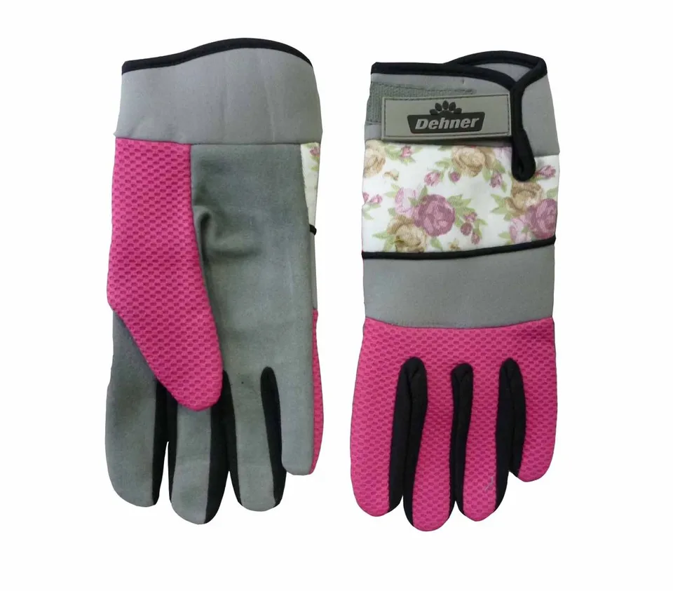 dehner-gartenhandschuh-rosen-handschuh-gr-8-m-pink image 1