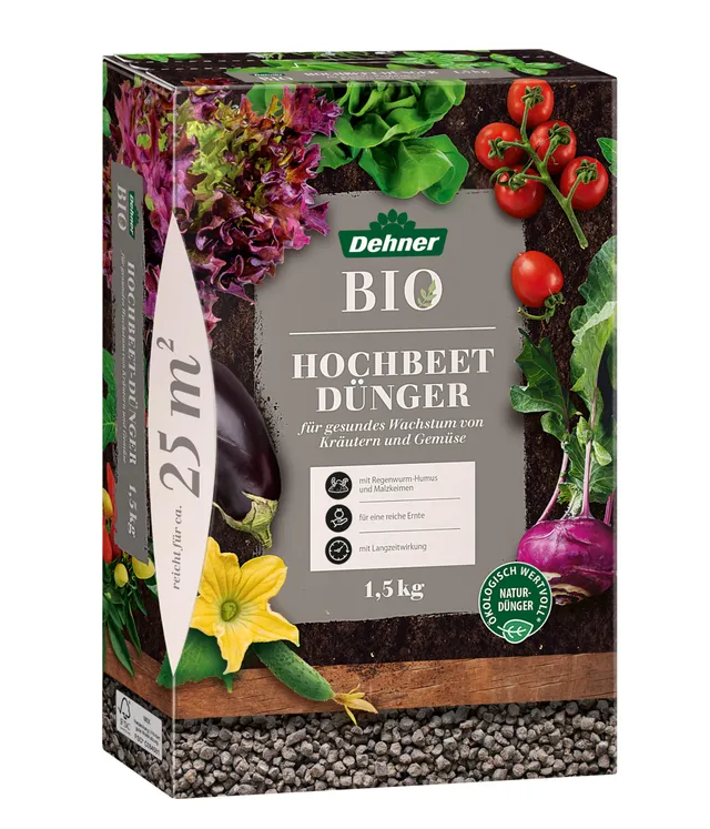 dehner-bio-hochbeetd-nger-1-5-kg-f-r-gem-se-kr-uter-25-qm image 1