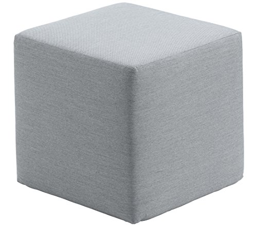 dehner-sam-gartenhocker-45x45-cm-grau-wetterfest image 3