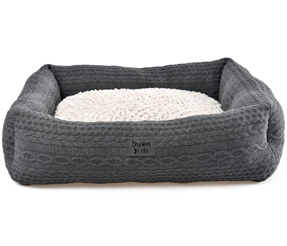 dehner-lieblinge-dream-team-kuschelbett-grau-48x61-cm image 1