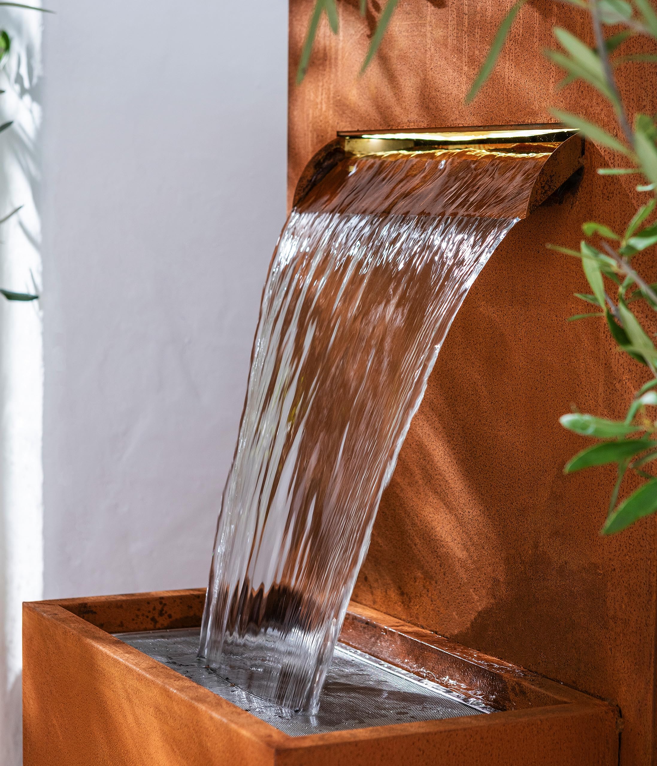 dehner-perth-gartenbrunnen-led-cortenstahl-rost-89cm image 5