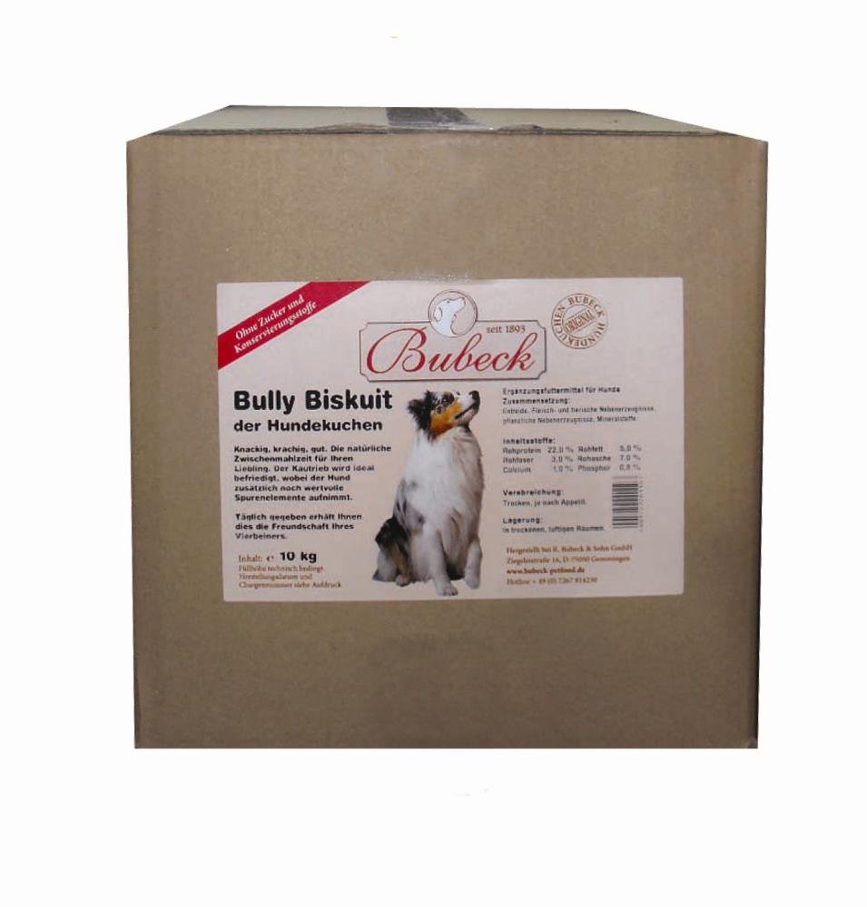 bubeck-bully-biskuit-hundekuchen-10-kg-ohne-zuckerzusatz image 1