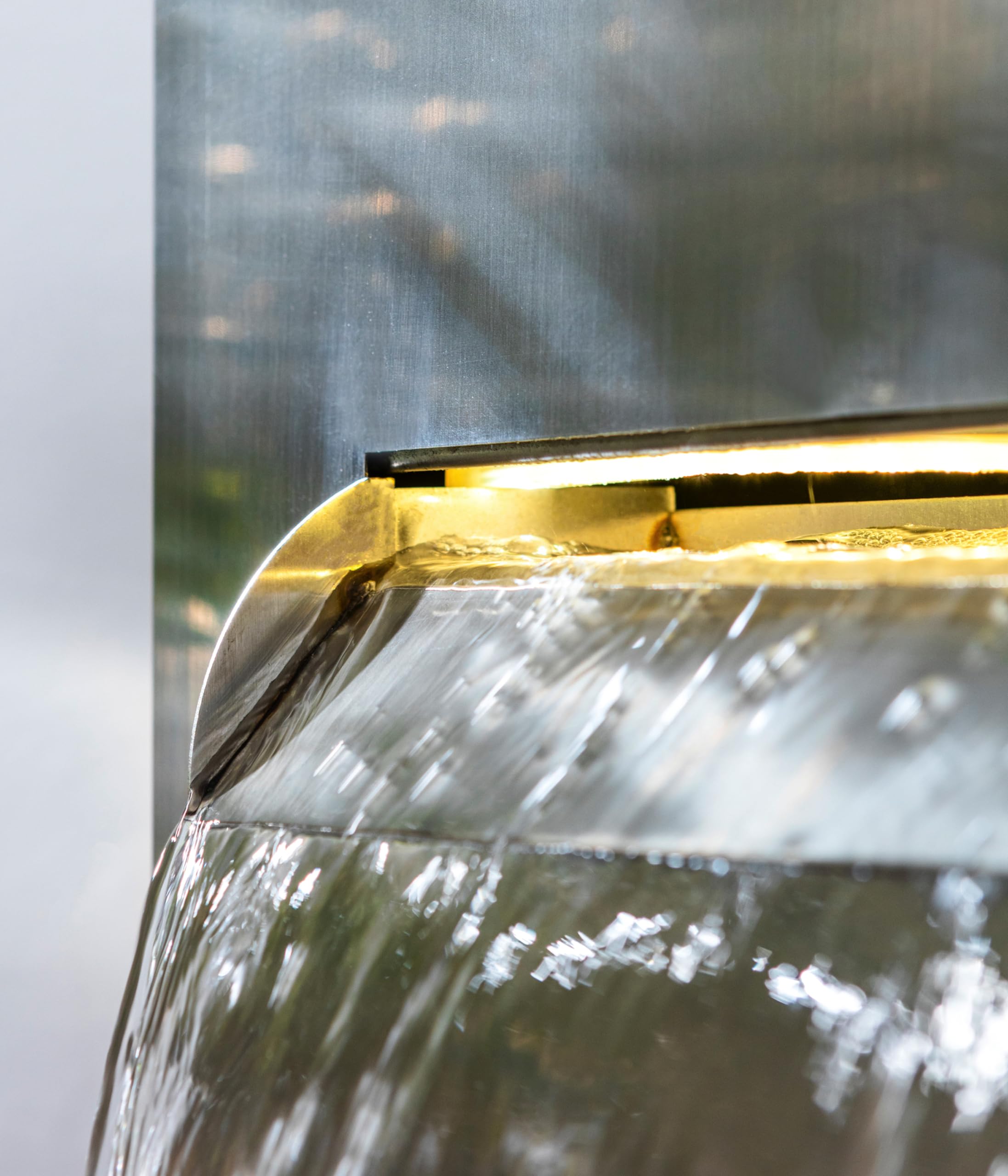 dehner-dallas-gartenbrunnen-edelstahl-89x46x44-silber-led image 7