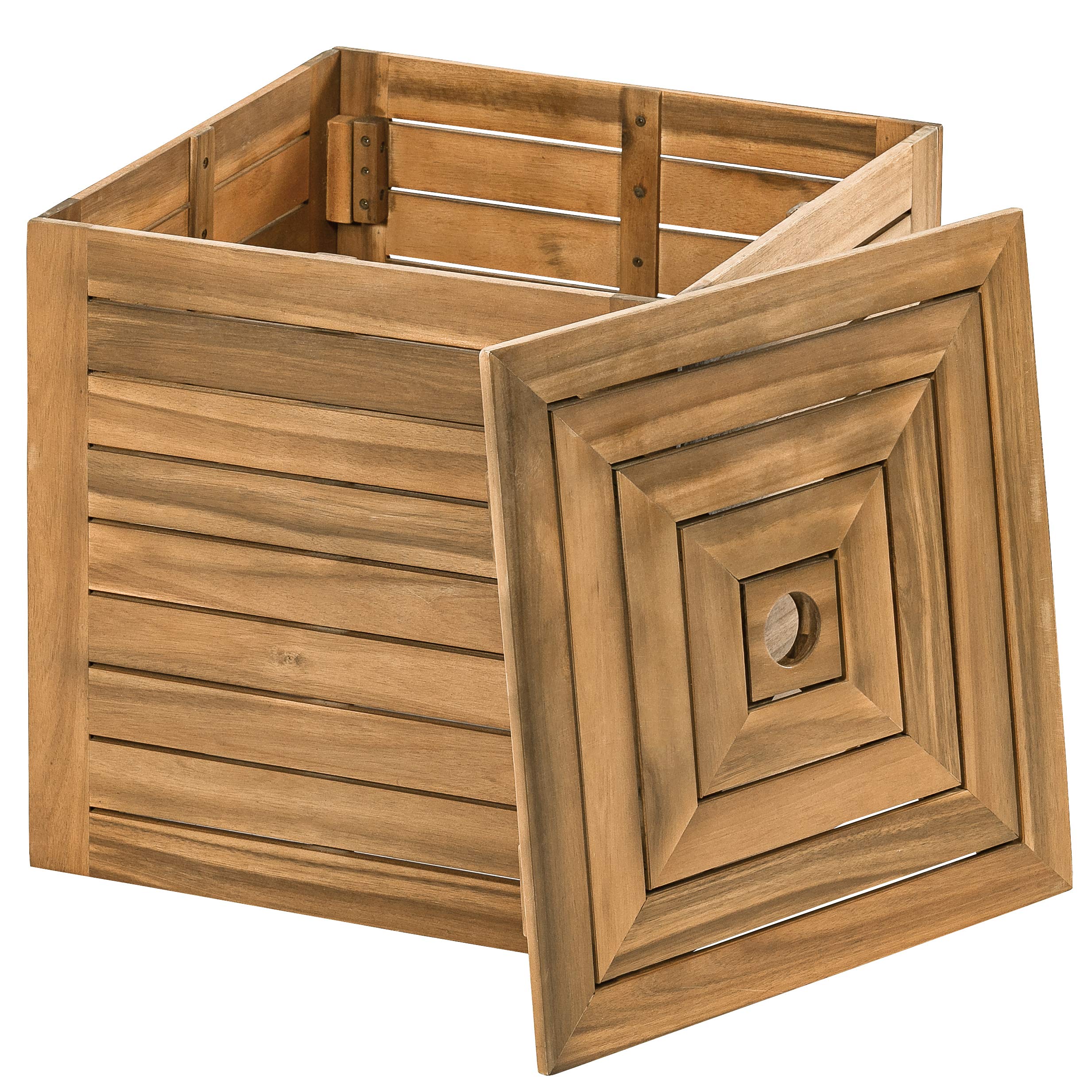 dehner-macao-schirmbox-50-cm-fsc-akazie-natur-st-nder image 3