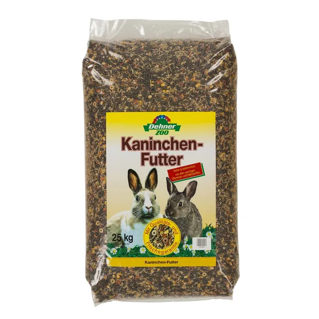 dehner-kaninchenfutter-alleinfutter-25-kg-mit-luzerne image 1