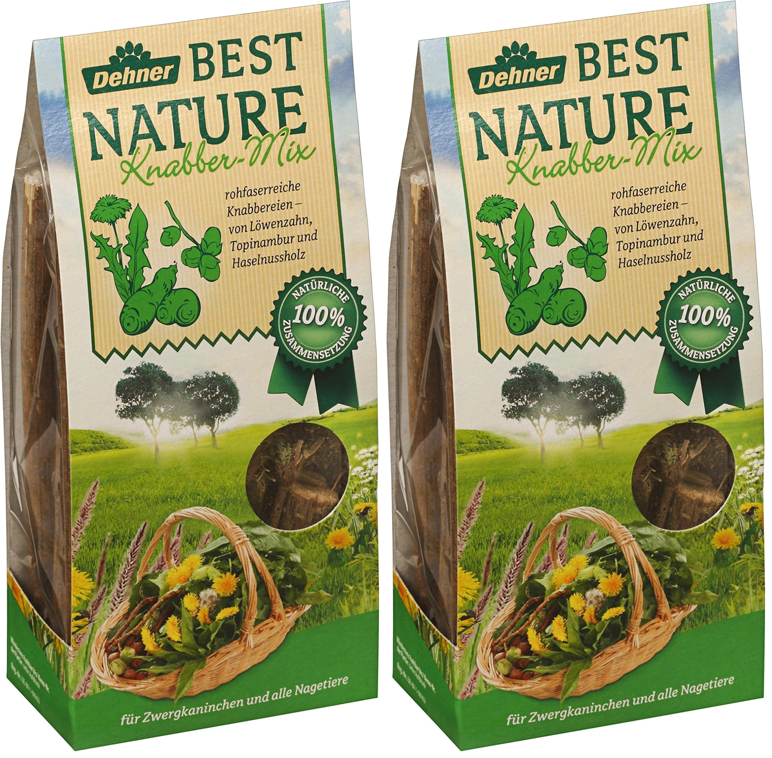dehner-best-nature-knabber-mix-l-wenzahn-nagersnack-90-g-nat-rlich image 3