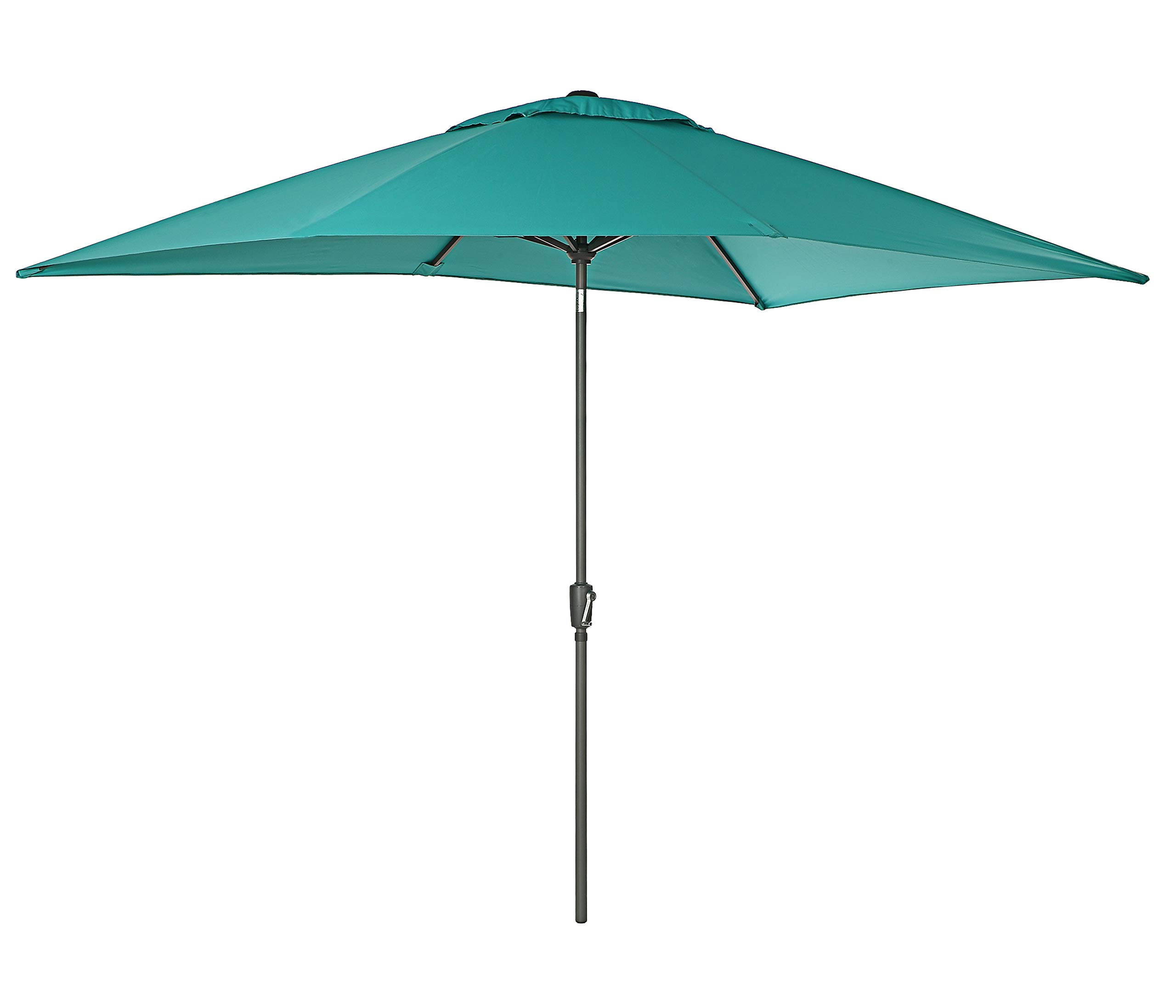dehner-samos-sonnenschirm-300x200-cm-t-rkis-neigbar image 1