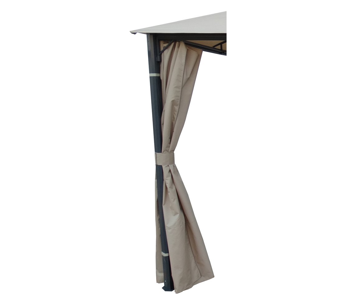 dehner-pavillon-dubai-seitenteile-3x4-m-beige-4-stk image 1