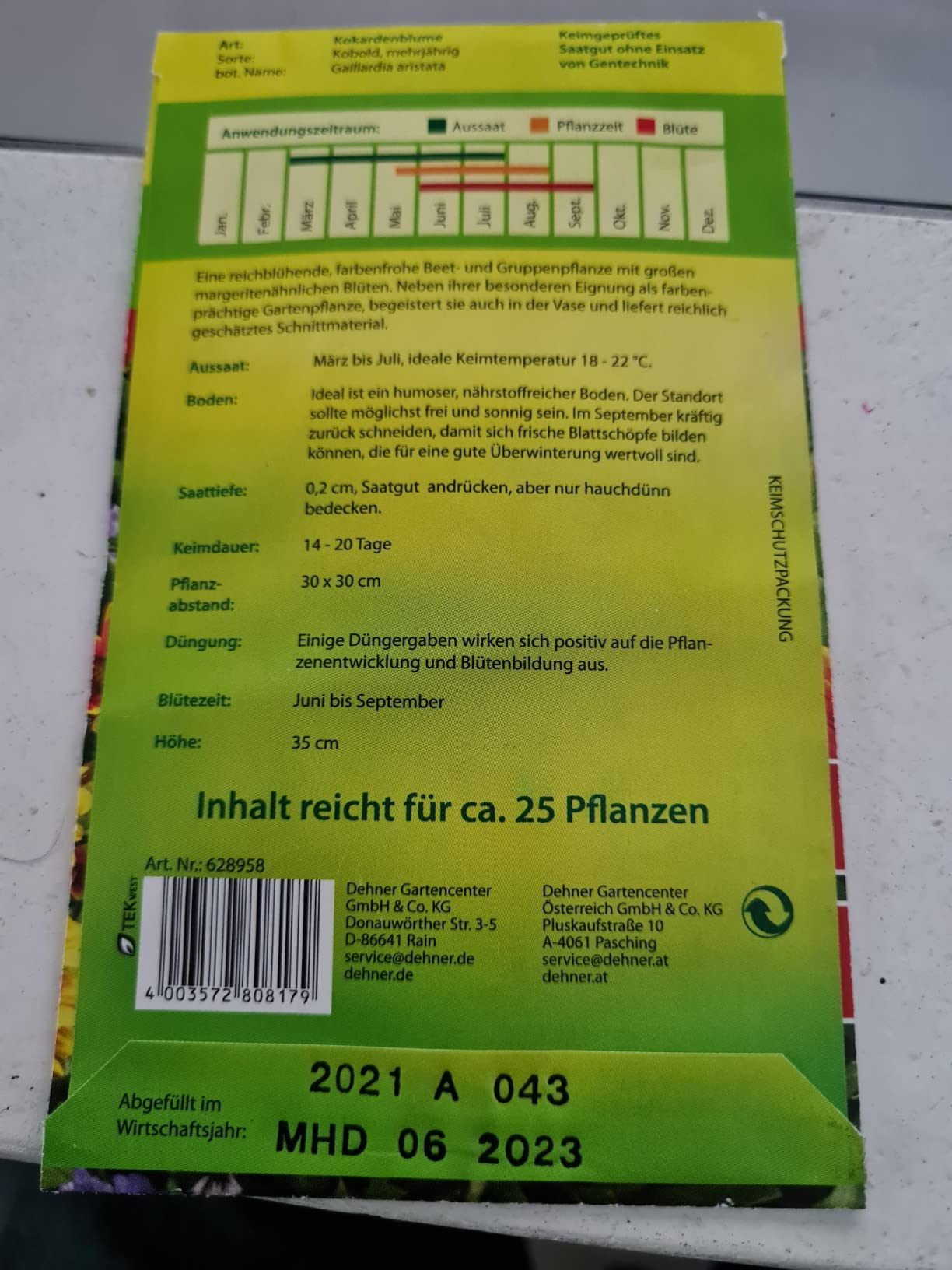 Gute Keimung