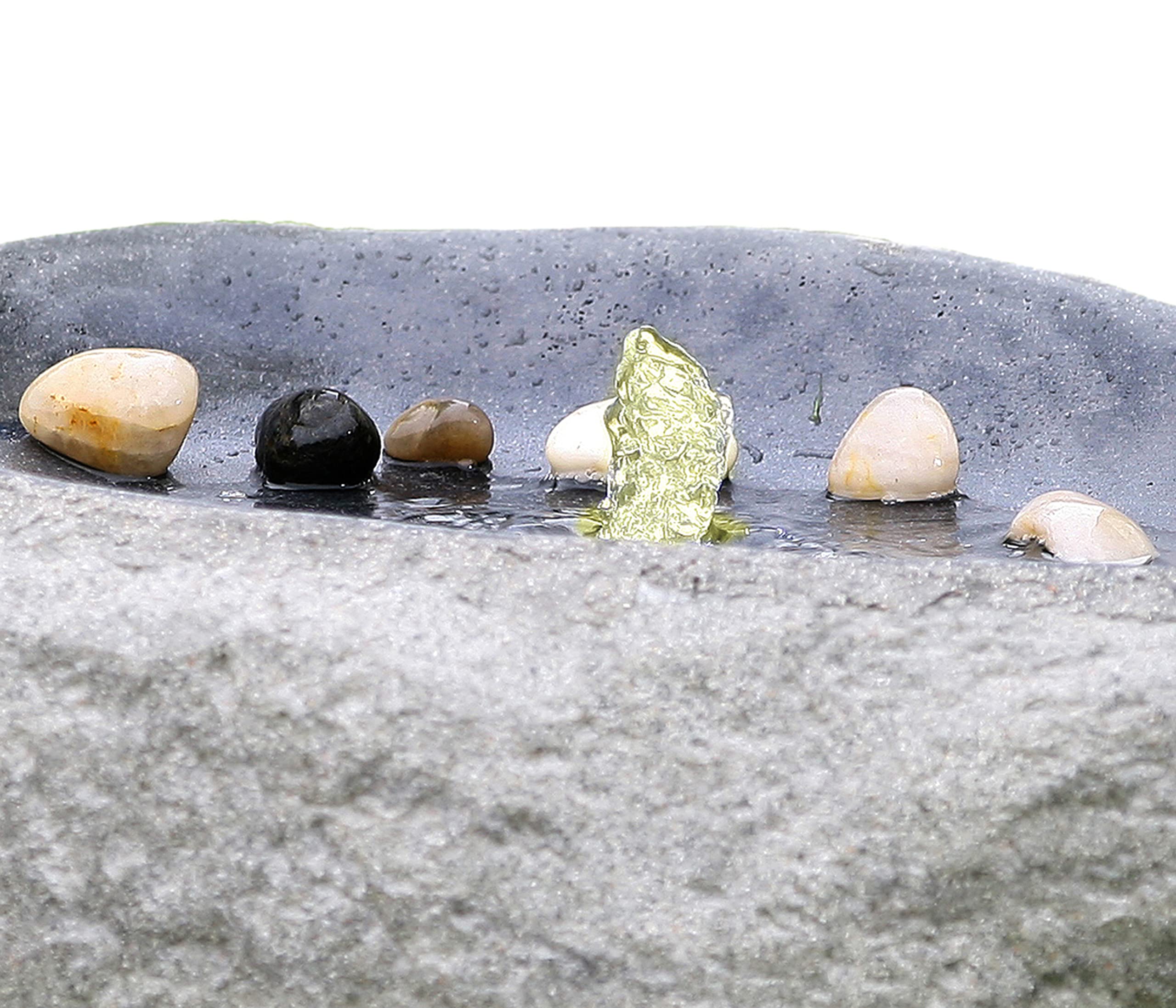 dehner-gartenbrunnen-rock-led-polyresin-grau image 5