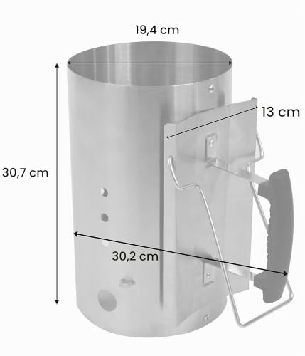 dehner-anz-ndkamin-holzkohlegrill-stahl-19-4-cm-silber image 6