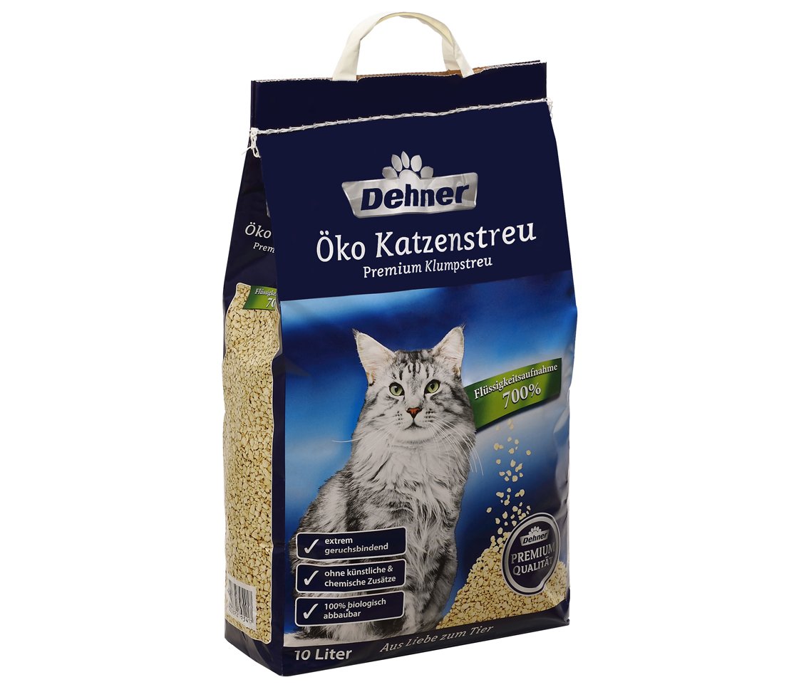 dehner-best-nature-ko-katzenstreu-10-l-klumpend-kompostierbar image 1