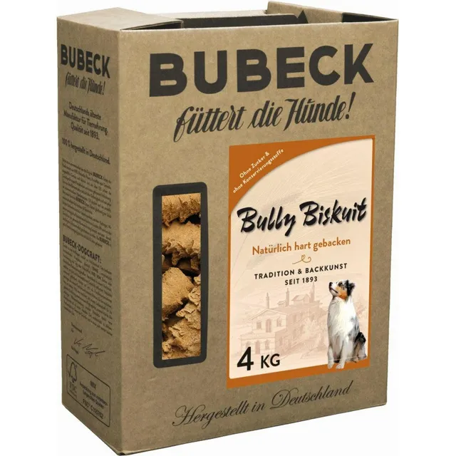 bubeck-bully-biskuit-hundekuchen-gefl-gel-4kg-zuckerfrei-hart image 1