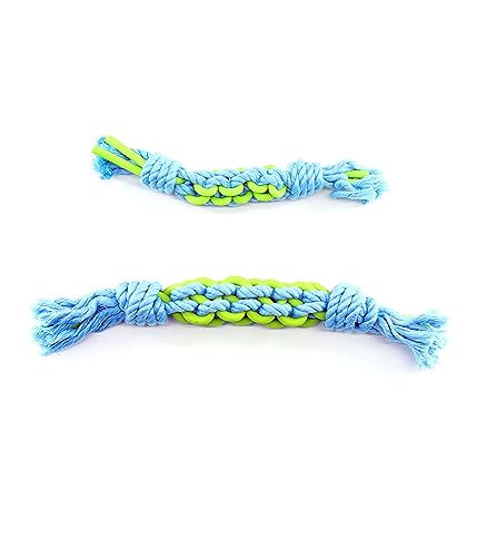dehner-lieblinge-champ-spieltau-set-hundespielzeug-s-m-blau-gr-n image 2